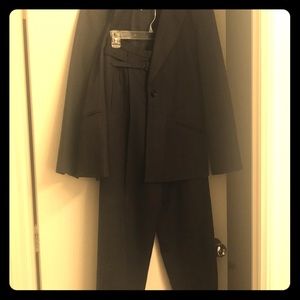 Blazer jacket pants pinstripe
